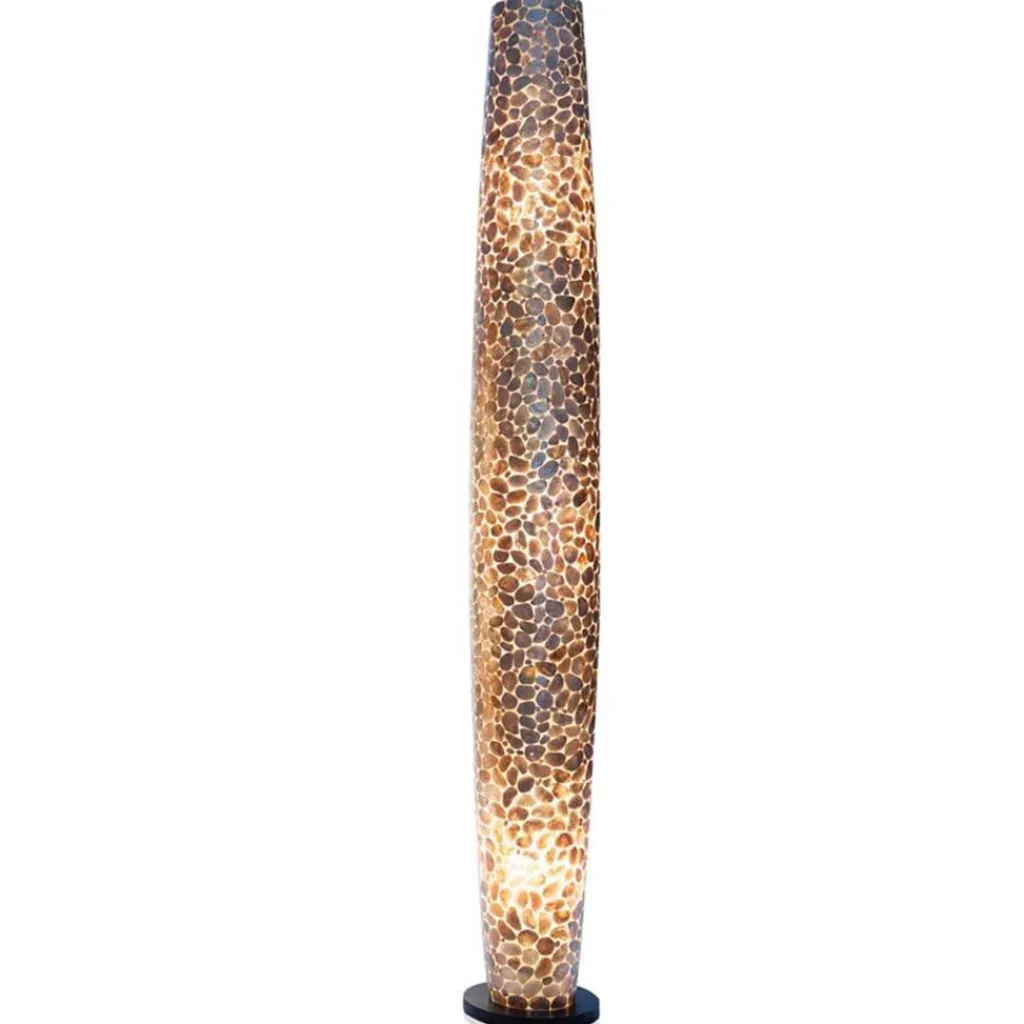Straluma Grote vloerlamp turtle goud 200 cm> Vloerlampen|Schelpenlampen