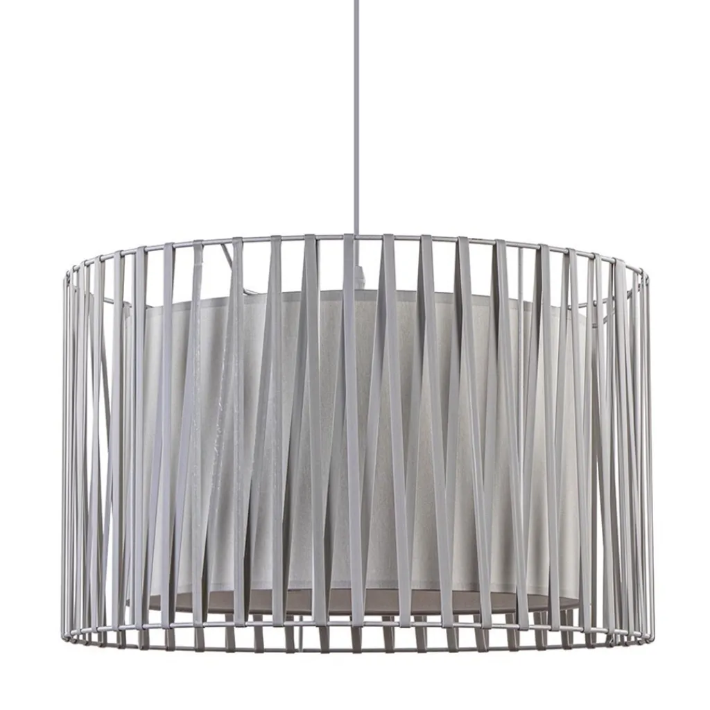 Straluma *Hangkap Harmony dubbel grijs> Eettafellampen|Keukenverlichting