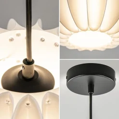 Straluma Hanglamp Arena 1L 30cm zwart/kap wit></noscript> Hanglampen|Design Verlichting