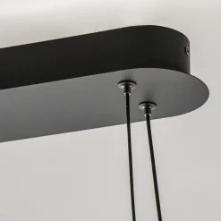 Straluma Hanglamp Ascoli ovaal zwart/matgoud><noscript><img width=