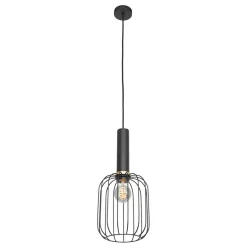 Straluma Hanglamp Aureole cilinder smal zwart> Hanglampen|Draadlampen