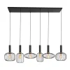 Straluma Hanglamp Aureole 6L mix zwart> Eettafellampen|Draadlampen