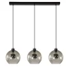 Straluma Hanglamp balk 3L smoke bolglas> Eettafellampen|Pendel Lampen