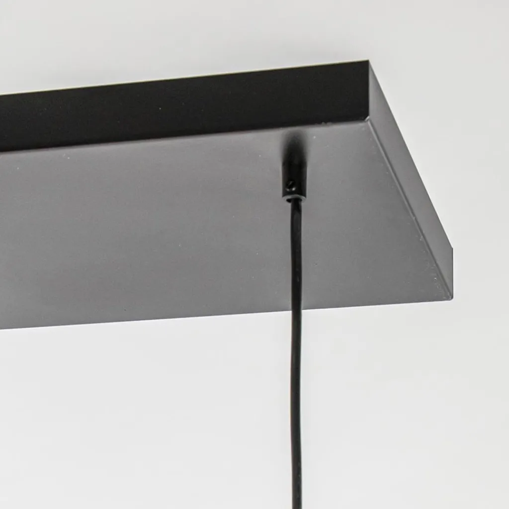 Straluma Hanglamp Bella 8L zwart/brons/smoke mix> Eettafellampen|Pendel Lampen