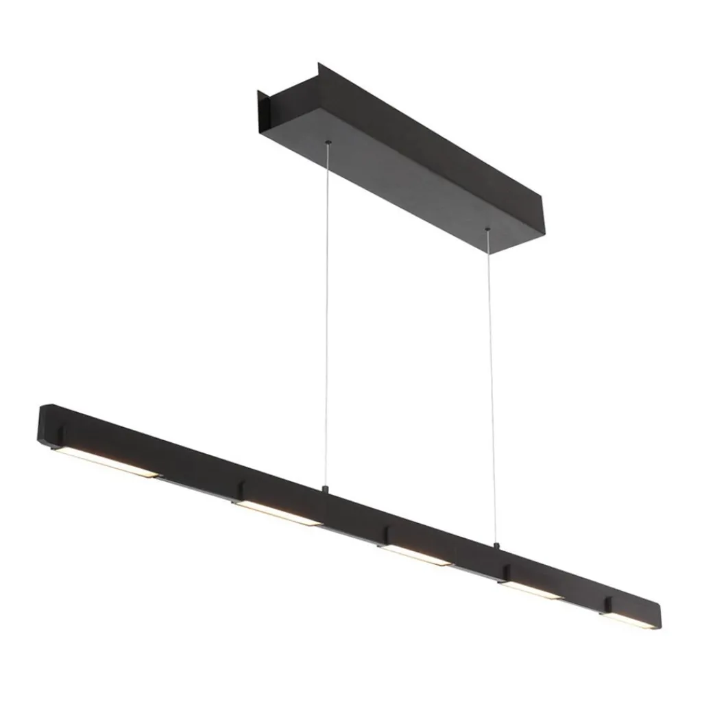 Straluma Hanglamp Bloc balk zwart up+ down> Hanglampen|Eettafellampen