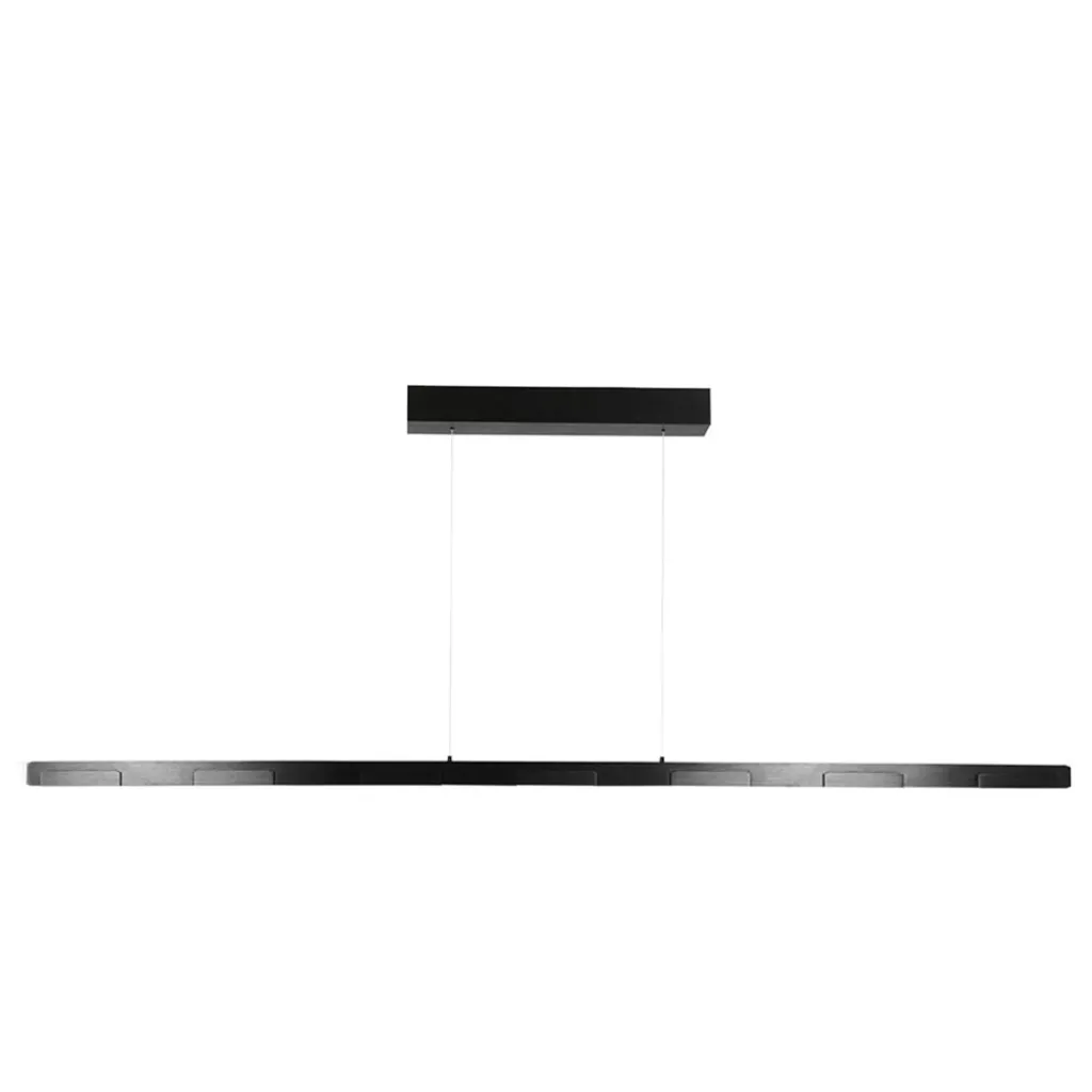 Straluma Hanglamp Block 171 zwart met kabel-lift> Hanglampen|Eettafellampen