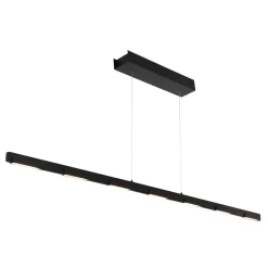 Straluma Hanglamp Block 171 zwart met kabel-lift> Hanglampen|Eettafellampen