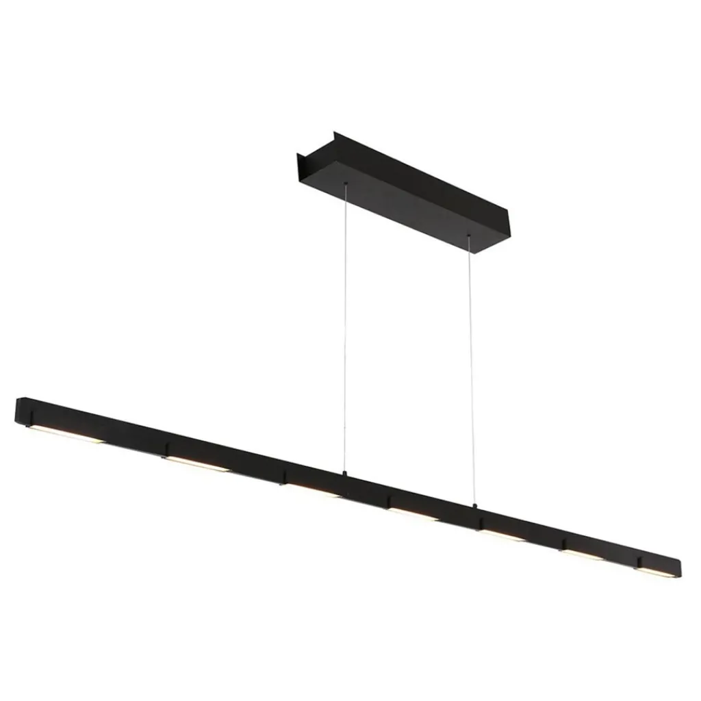 Straluma Hanglamp Block 171 zwart met kabel-lift> Hanglampen|Eettafellampen