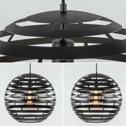Straluma Hanglamp bol zwart 40cm><noscript><img width=