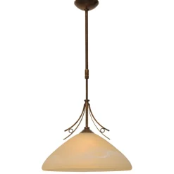 Straluma Hanglamp Bolzano smeedijzer klassiek> Eettafellampen|Woonkamerlampen