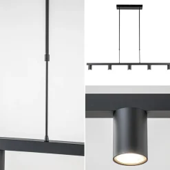 Straluma Hanglamp Bounce 5L tube spot zwart><noscript><img width=