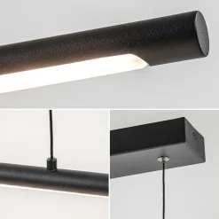 Straluma Hanglamp buis 110cm zwart 3-step dim></noscript> Hanglampen|Eettafellampen