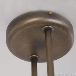 Straluma Hanglamp Capri brons/Glas></noscript> Eettafellampen|Woonkamerlampen