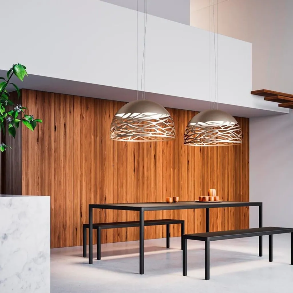 Straluma Hanglamp champagne 80 cm> Eettafellampen|Videverlichting