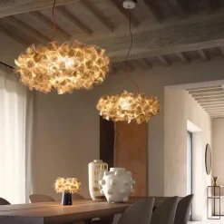 Straluma Hanglamp Clizia Mama Non Mama gold/red></noscript> Eettafellampen|Eetkamerverlichting