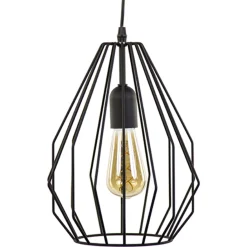 Straluma Hanglamp draad mat zwart> Draadlampen|Pendel Lampen