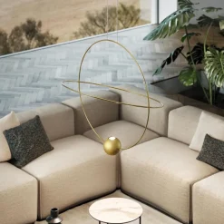 Straluma Hanglamp Elara 80 goud><noscript><img width=