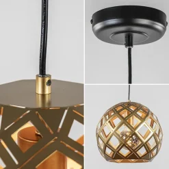 Straluma Hanglamp Emma 30cm matgoud><noscript><img width=