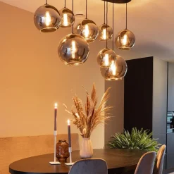 Straluma Hanglamp Fantasy Globe 8L zwart+smoke><noscript><img width=