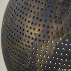 Straluma Hanglamp geperforeerd staal brons-bruin></noscript> Eettafellampen|Woonkamerlampen