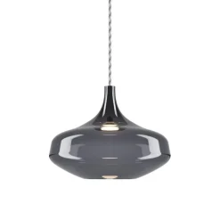 Straluma Hanglamp Italiaans design retro smoke glas inclusief LED> Hanglampen|Pendel Lampen