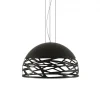 Straluma Hanglamp Kelly Dome zwart 60cm> Eettafellampen|Woonkamerlampen