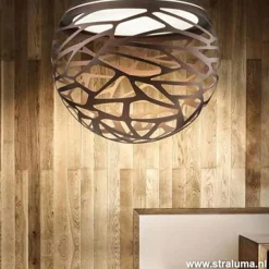 Straluma Hanglamp Kelly Sphere brons 40cm><noscript><img width=