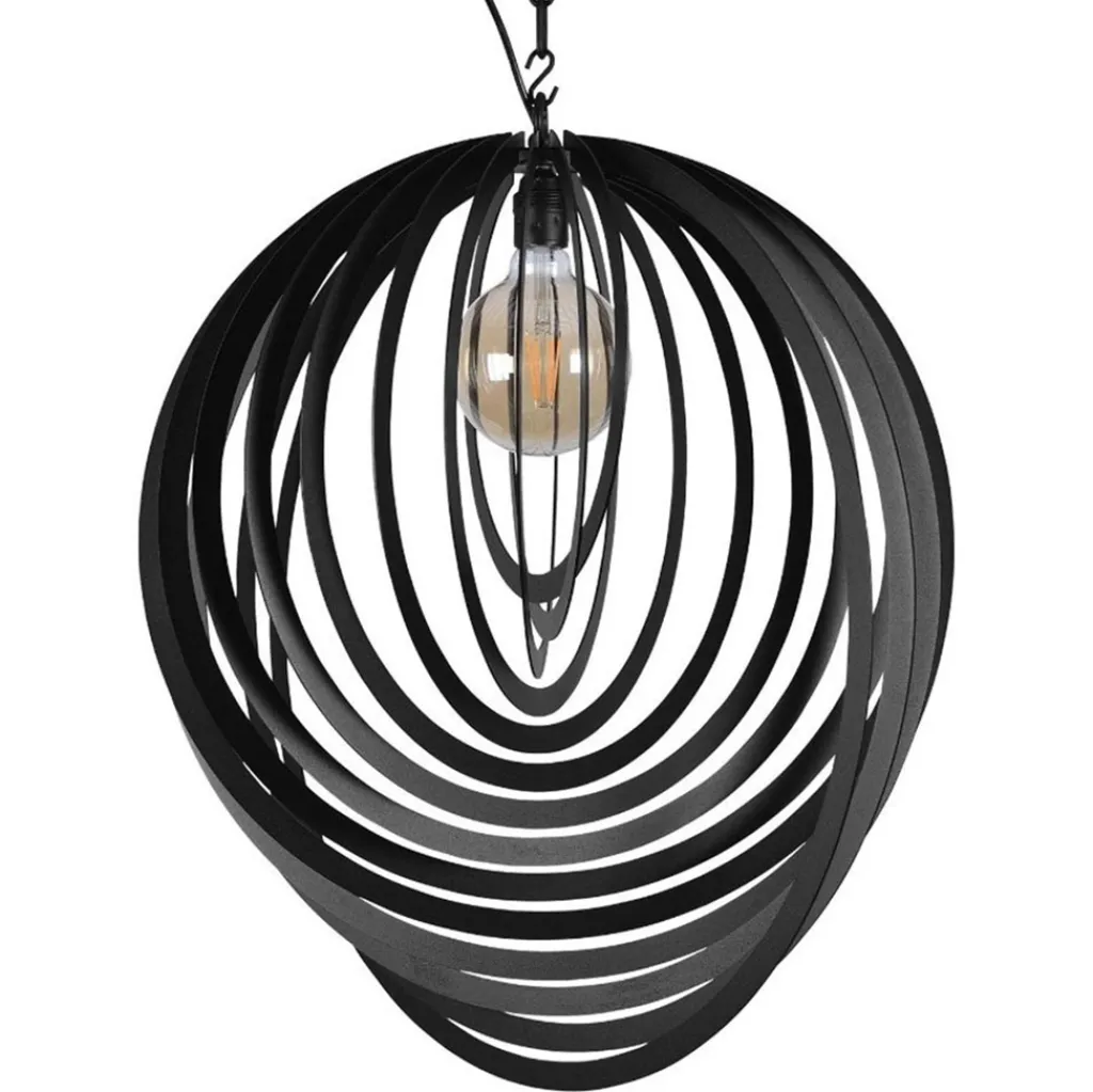 Straluma Hanglamp Limone zwart 60cm> Eettafellampen|Keukenverlichting