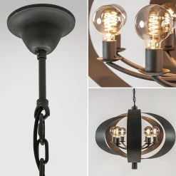 Straluma Hanglamp Malibu industrial dark><noscript><img width=