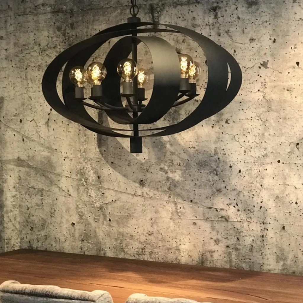 Straluma Hanglamp Malibu industrial dark> Eettafellampen|Keukenverlichting
