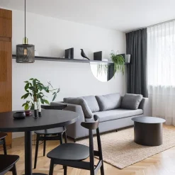 Straluma Hanglamp mat zwarte kap cilinder met goud></noscript> Keukenverlichting|Eetkamerverlichting