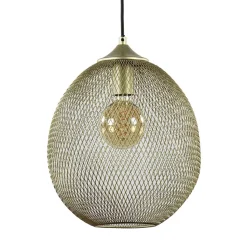 Straluma Hanglamp Moroc goud 30cm> Draadlampen|Light and Living