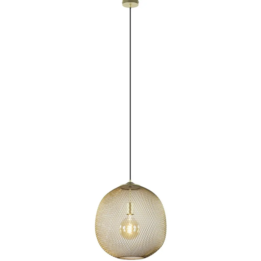 Straluma Hanglamp Moroc Light and Living goud> Draadlampen|Light and Living
