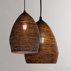 Straluma Hanglamp Nayla zwart/matgoud><noscript><img width=