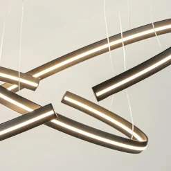 Straluma Hanglamp ovaal dubbel zwart></noscript> Hanglampen|Eettafellampen