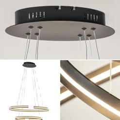 Straluma Hanglamp ovaal dubbel zwart></noscript> Hanglampen|Eettafellampen