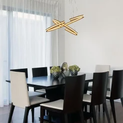 Straluma Hanglamp ovaal dubbel zwart></noscript> Hanglampen|Eettafellampen