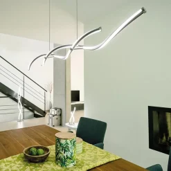 Straluma Hanglamp Q-Malina nikkel + afst.bed.cct></noscript> Hanglampen|Smart lampen