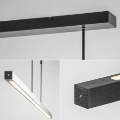 Straluma Hanglamp Real zwart up+down 2xpush dtw></noscript> Hanglampen|Eettafellampen