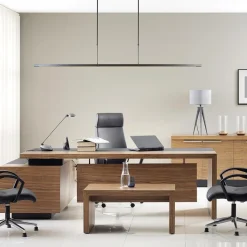 Straluma Hanglamp Real zwart up+down 2xpush dtw></noscript> Hanglampen|Eettafellampen