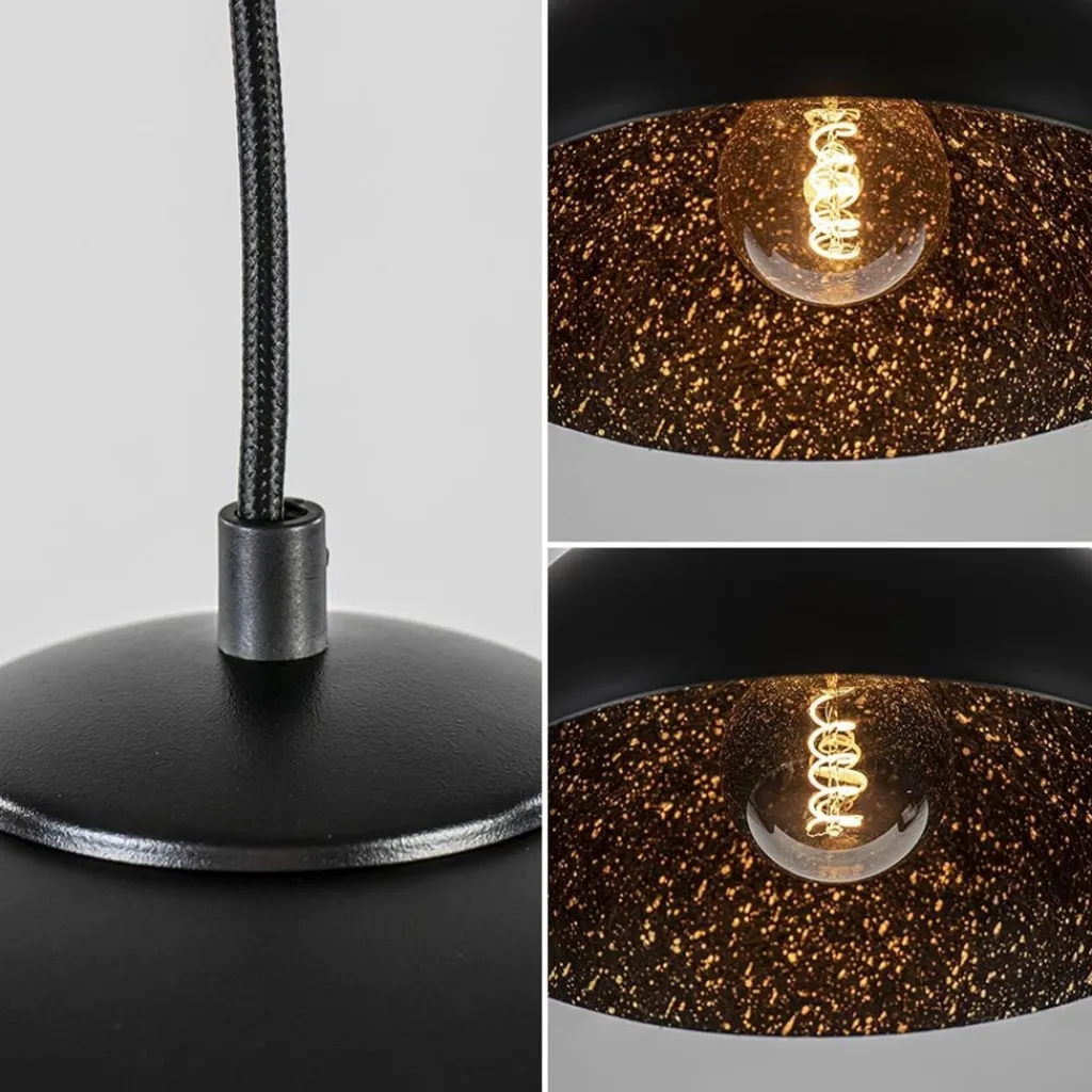 Straluma Hanglamp Sfera 35 zwart/goud> Keukenverlichting|Eetkamerverlichting
