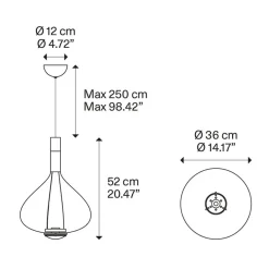 Straluma Hanglamp Sky-Fall groot transparant></noscript> Hanglampen|Pendel Lampen