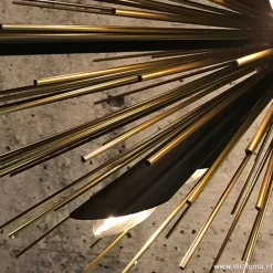 Straluma Hanglamp sprieten zwart/goud><noscript><img width=