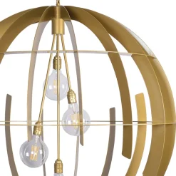 Straluma Hanglamp Terra 100cm goud> Eettafellampen|Videverlichting