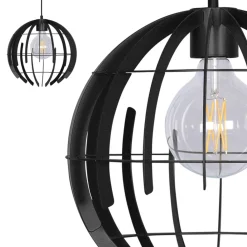 Straluma Hanglamp Terra 35cm zwart> Eettafellampen|Pendel Lampen