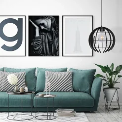 Straluma Hanglamp Terra 35cm zwart></noscript> Eettafellampen|Pendel Lampen