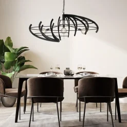 Straluma Hanglamp Terra ovaal zwart><noscript><img width=