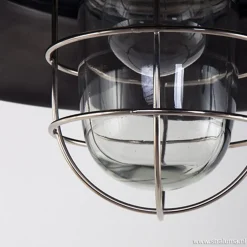 Straluma Hanglamp Tuk industrieel 41cm zwart/staal></noscript> Eettafellampen|Kooilampen