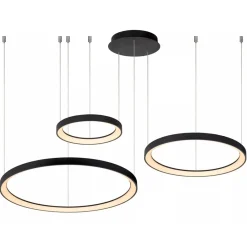 Straluma Hanglamp Vidal 3 ringen zwart><noscript><img width=