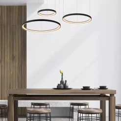 Straluma Hanglamp Vidal 3 ringen zwart><noscript><img width=